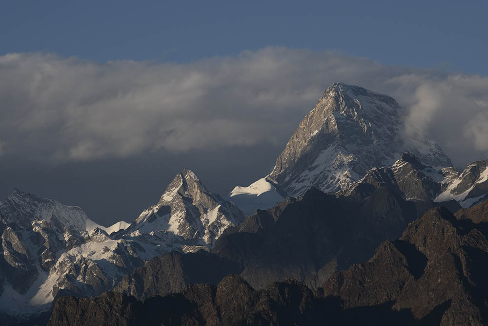 Hathi Parvat, a peak in the Himalayas